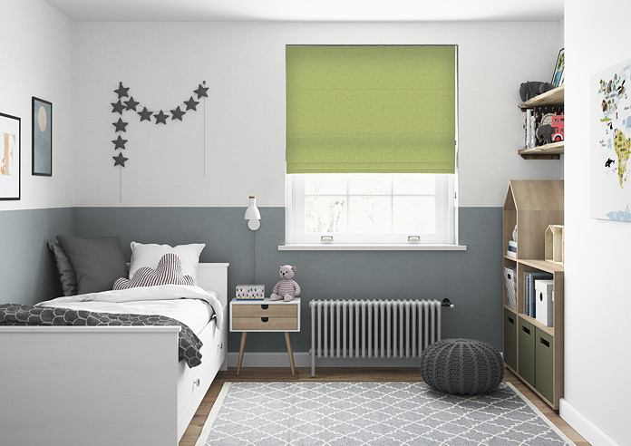 Nova, Lime - Roman Blind - Image 5